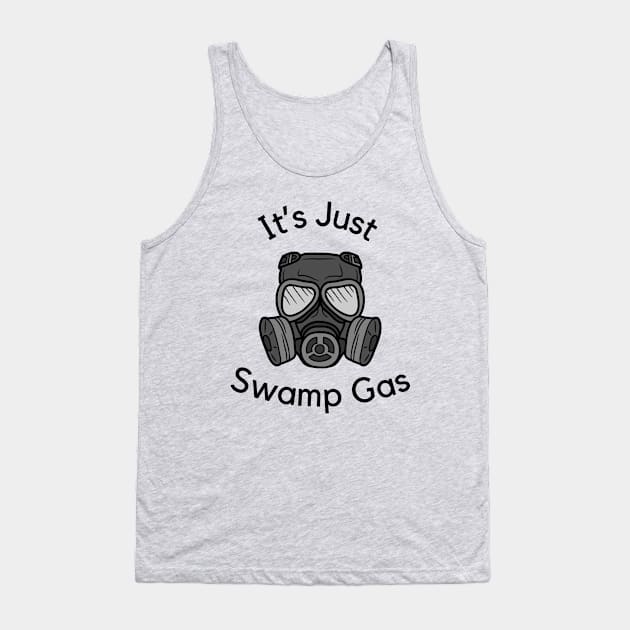 Swamp Gas Tank Top by Cryptids, Creeps, And Conspiracy